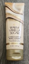 Bath Body Works - "WARM VANILLA SUGAR" - Ultimate Hydration Body Cream- 8 oz