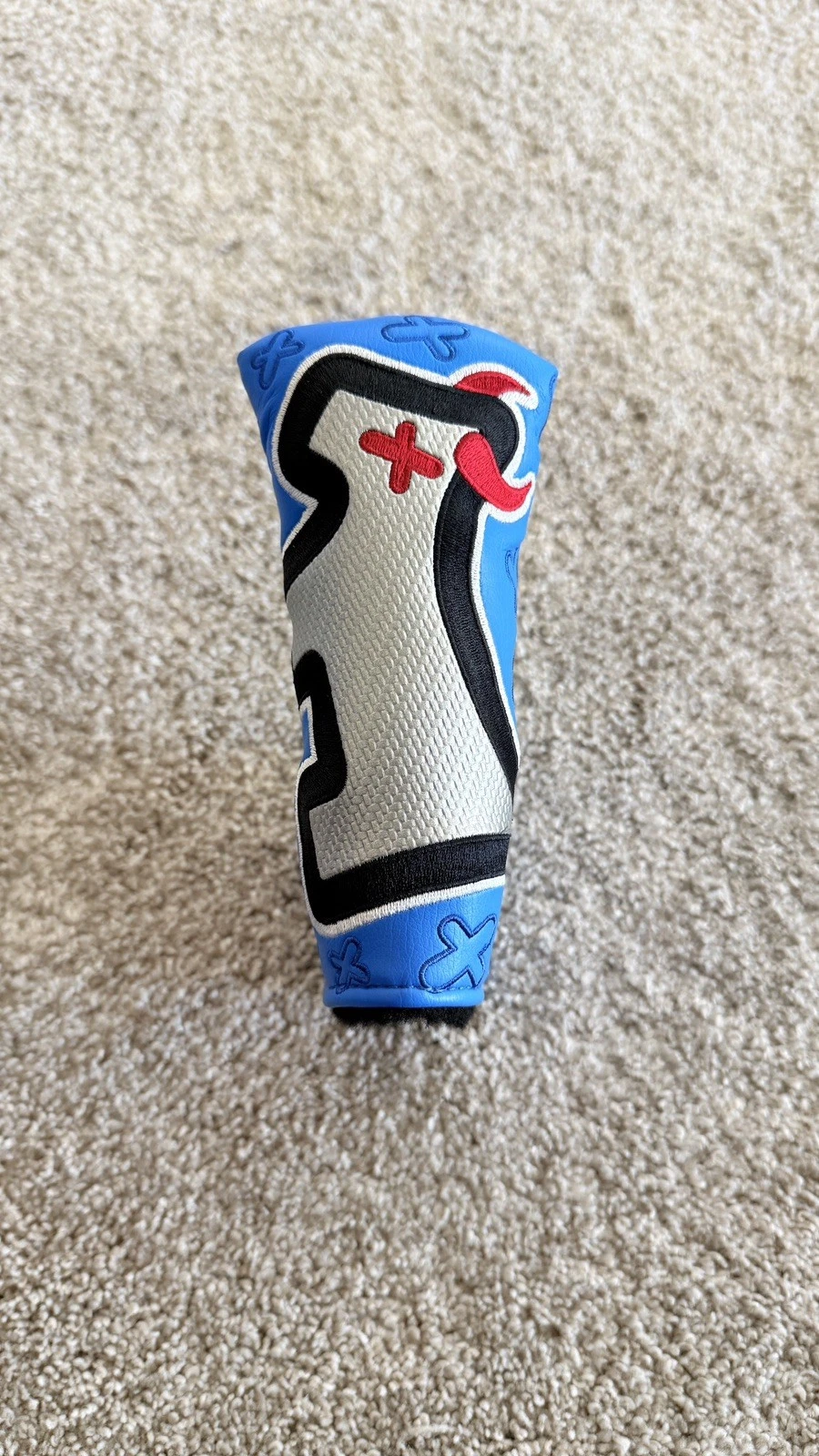 Scotty Cameron Custom Shop Blue Junkyard Dog Putter Headcover 'Blade'