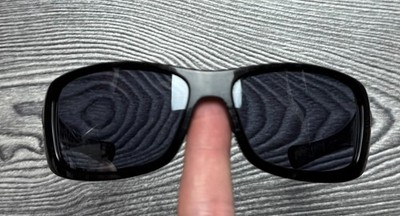 Oakley Hijinx Stephen Murray Polished Black w/Black Iridium lens SKU 24-027