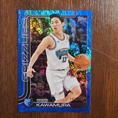 2025-26 Topps - Yuki Kawamura #188 Blue Holofoil /150
