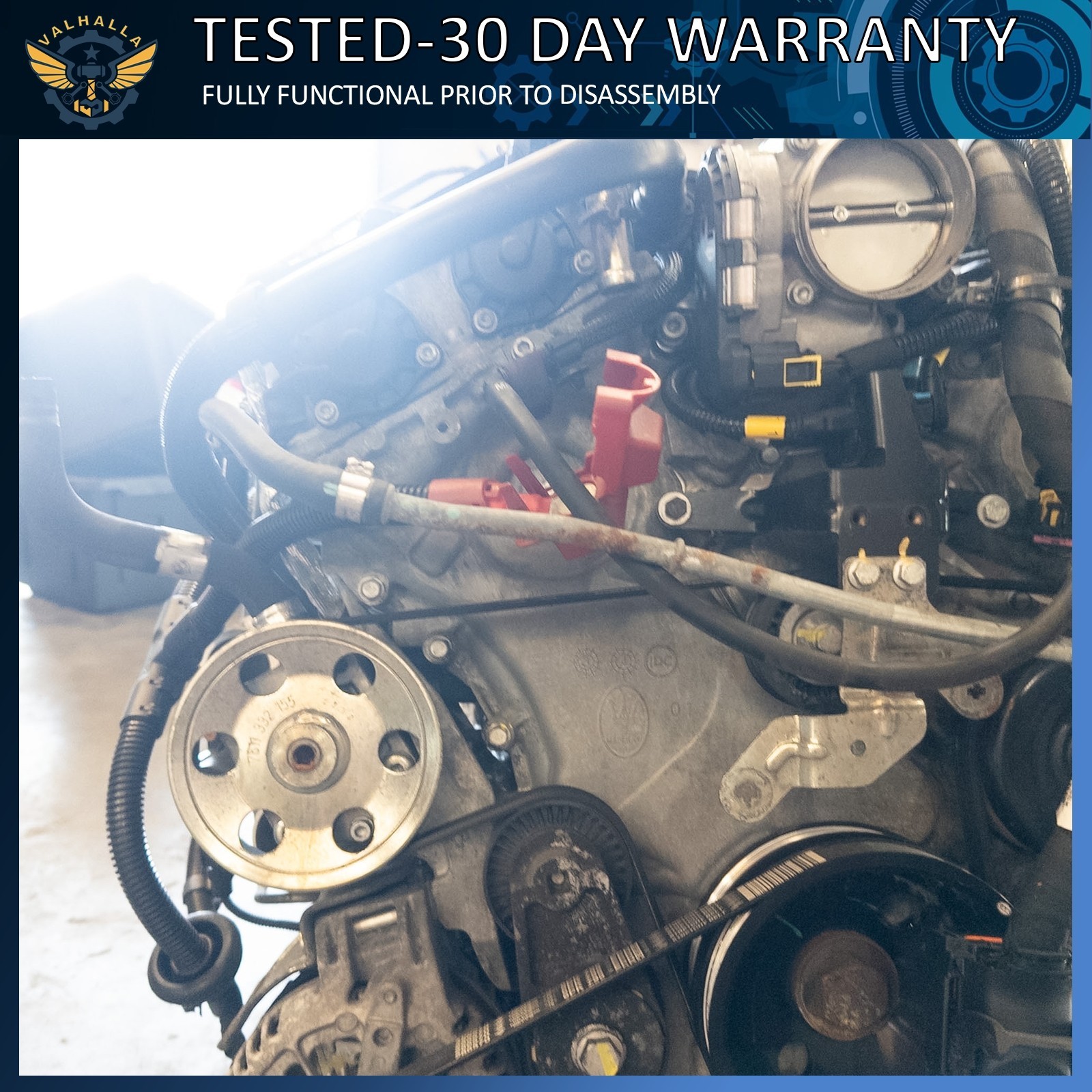 14-18 MASERATI GHIBLI M157 3.0L V6 DOHC 24V AWD SEDAN COMPLETE ENGINE OEM