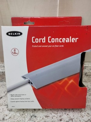 Belkin F8B023 - Cord Concealer, Gray-BLKF8B023
