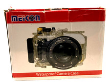 Meikon Underwater Camera Housing For Canon Eos G11/12 Untested