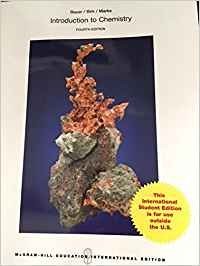 INTRODUCTION TO CHEMISTRY By Bauer **BRAND NEW**