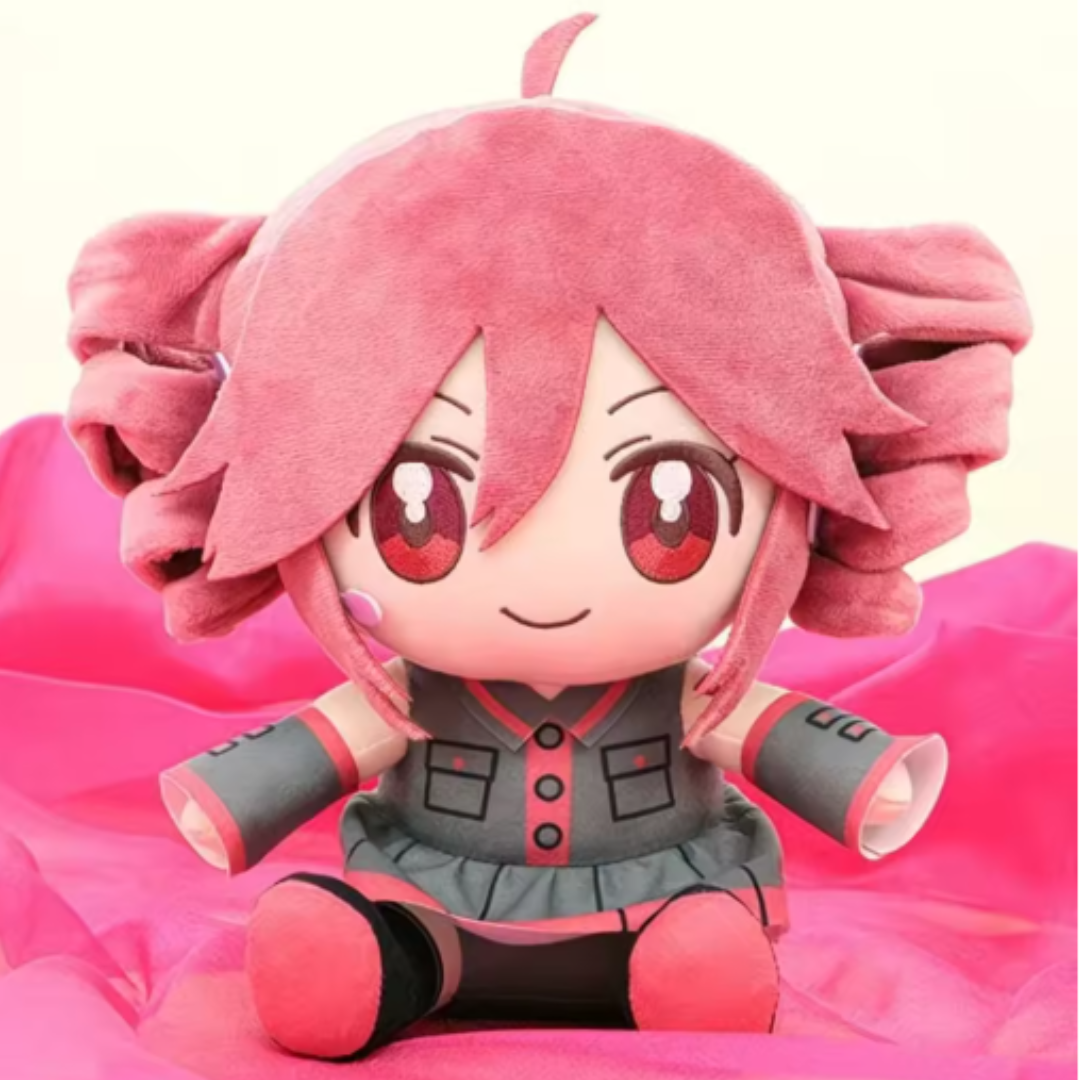New Kasane Teto Nuipurike Osuwari Plush Doll Mascot Toy 7.87 Inches High Gift