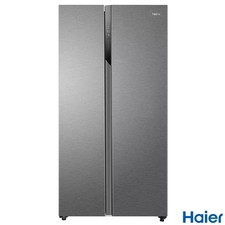 Image of Haier HSR3918ENPG American Freestanding Fridge-Freezer Refrigerator