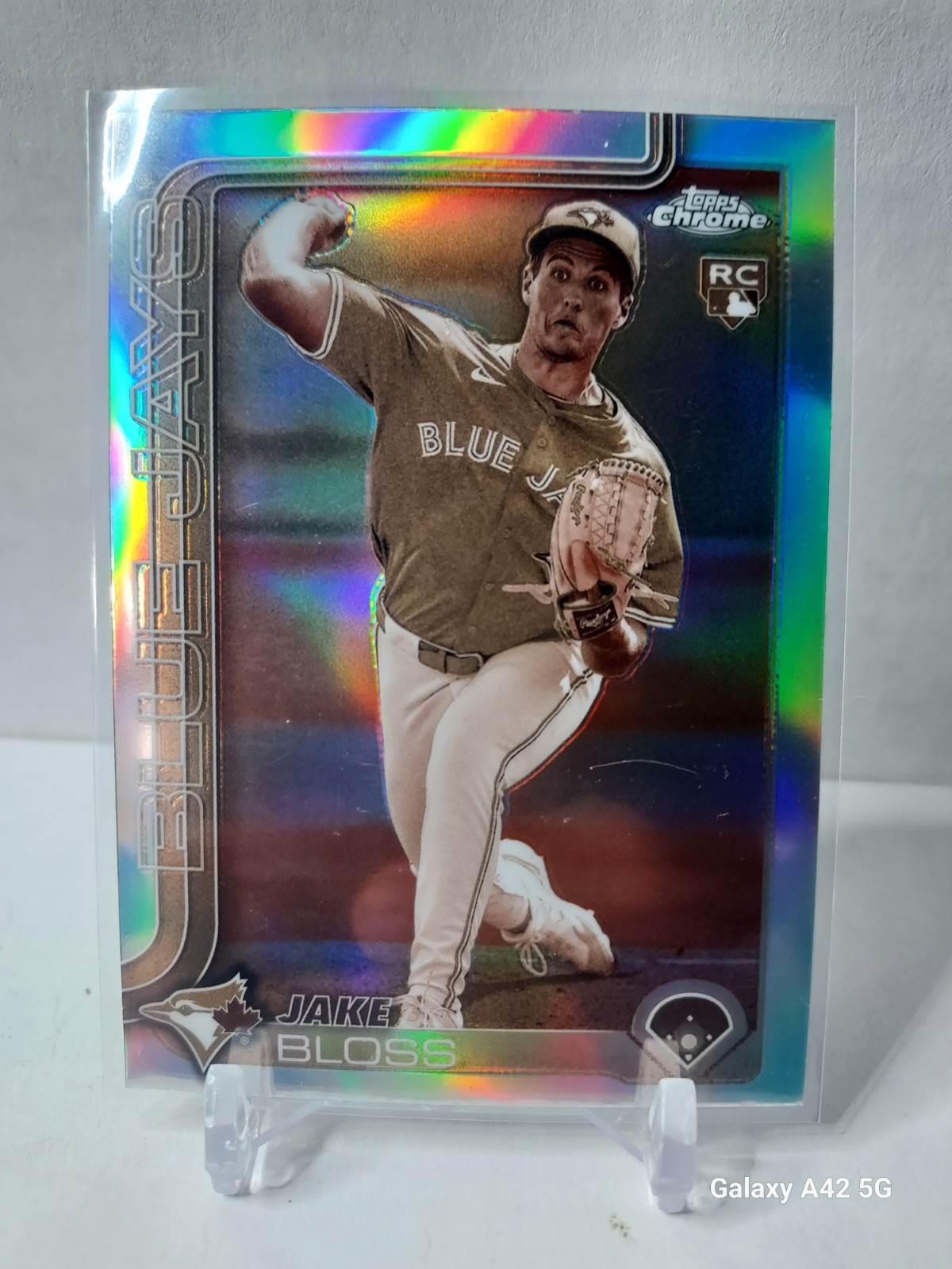2025 Topps Chrome - Jake Bloss #188 Sepia Refractor (RC)