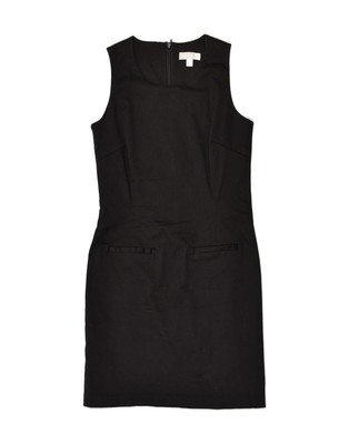 Esprit Damen Etuikleid UK 10 Small schwarz Baumwolle AR09