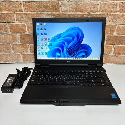 NEC Versapro Laptop Win 11 Pro 64-bit Core i3 4100M SSD 128GB Black Used Japan
