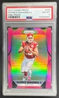 142899981 Patrick Mahomes II 2017 Panini Prizm #269 Pink Rookie RC PSA 8