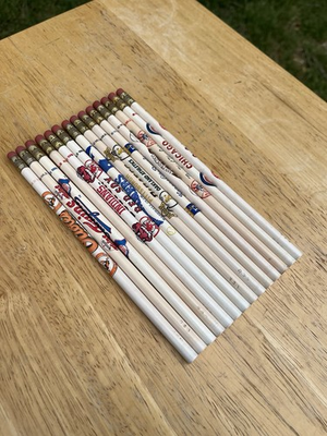 #ad #ad Vintage 1988 NLB Baseball Team Pencil Lot Of 15 NEW OLD STOCK $49.00