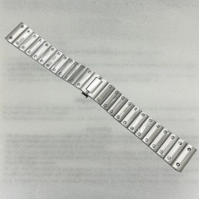21mm Watchband Stainless Steel For Carter Seko Santos WHSA0007 WSSA0009 Whsa0010