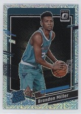 2023-24 Panini Donruss Optic Rated Rookie Choice Prizm Brandon Miller #219 pe8