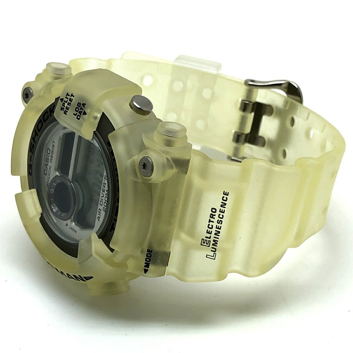 CASIO G-SHOCK DW-8200WC-7AT FROGMAN White Skeleton Diver