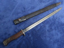 RARE ORIGINAL US M1913 REMINGTON BAYONET AND SCABBARD MAUSER RIFLE CONVERSION