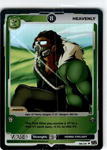 VCard Divine Chaos First Edition 8 Holo Foil Heavenly Father