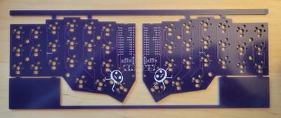 corne split keyboard pcb UNPOPULATED PCB,