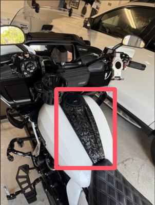 Forge Gas Fuel Tank Cover for 2023 2024 2025 Street/Road Glide FLHXSE FLTRXSE