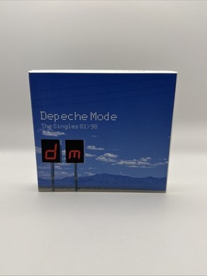 Y2K Depeche Mode The Singles 81-98 3 CD Box Set Like New Complete Set