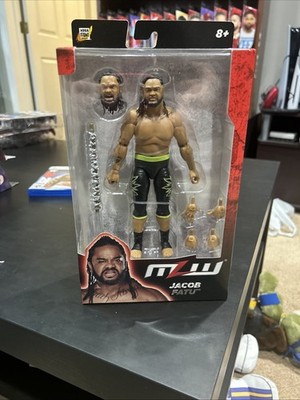 Major League Wrestling Jacob Fatu Tribal Wolf Bloodline Stick 6'' Figure MLW WWE