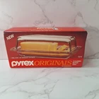 Vintage Pyrex Originals Butter Dish 72-N Clear Glass - NEW IN BOX