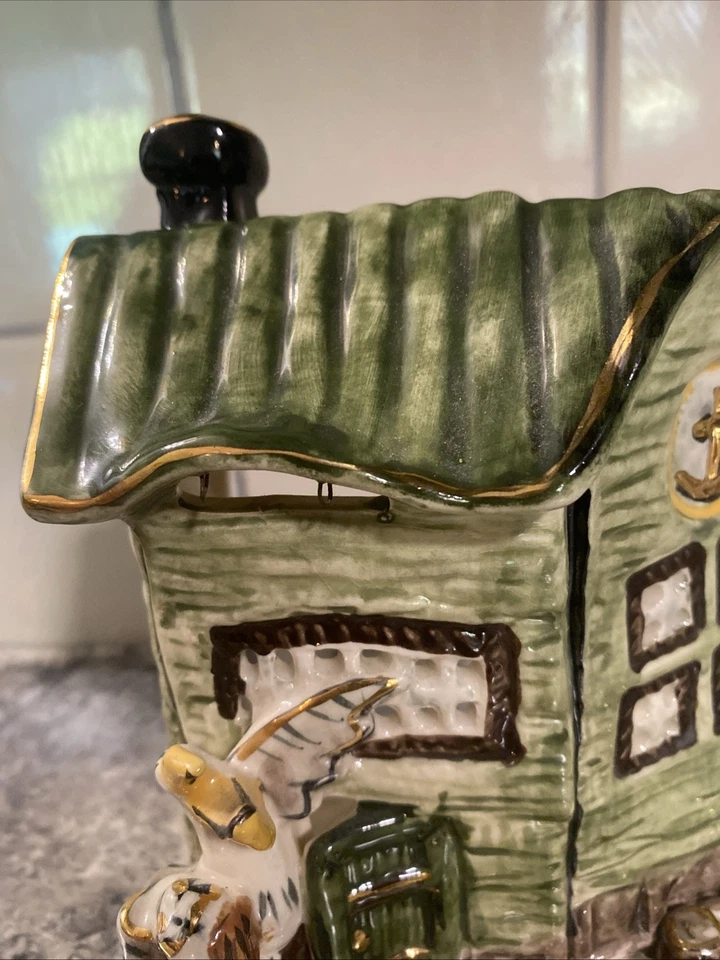 Vintage Blue Sky Clayworks by Heather Goldminc Drunken Pelican Pub 2004 READ - Image 3 of 4