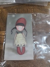 santoro gorjuss girls mini rubber stamp