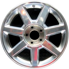 Wheel Rim Cadillac Cts Sts 17 2004-2011 09596982 9596895 Front Polished Oe 4610 Wheel Rim Cadillac Cts Sts 17 2004-2011 09596982 9596895 Front Polished Oe 4610