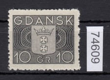 Gdansk Port 1938/39 Mi.nr. Werbemarke Des Polish