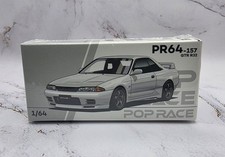 Pop Race Nissan Skyline Gt-r (r32) Coupe 1989 1:64 PR640157