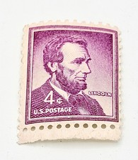 4 Cent Lincoln Stamp In Used Us Stamps (1901-Now) for sale | eBay