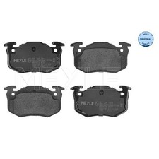 Satz Bremsbeläge Bremsklötze hinten für Peugeot 106 2 1A 205 20A/C 206 | 2456