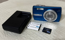 Olympus U 740 Compact Digital blue amera All-Weather Charger sd card
