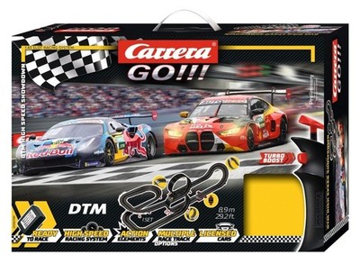 Carrera 20062561 GO!!! DTM High Speed Showdown Maßstab 1:43 BMW M4 GT3 Ferrari
