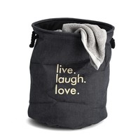 WäSchesammler Denim WäSchekorb Hti-Living