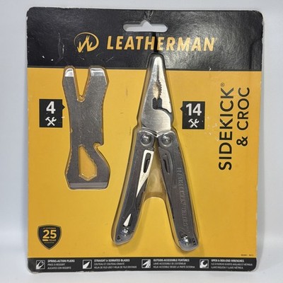 Leatherman Sidekick Stainless Steel Multi-Tool & Croc