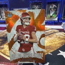 Topps Bowman Chrome U 4 card lot NCAA Oklahoma Sooners 1st Bowman Serial# Mateer