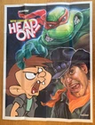 Vintage Sega Konami Head on Poster! TMNT, Sunset Riders Insert Poster