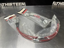 2006 VW GTI ECS TUNING EXACT FIT STAINLESS STEEL FRONT $ REAR BRAKE LINES #L164