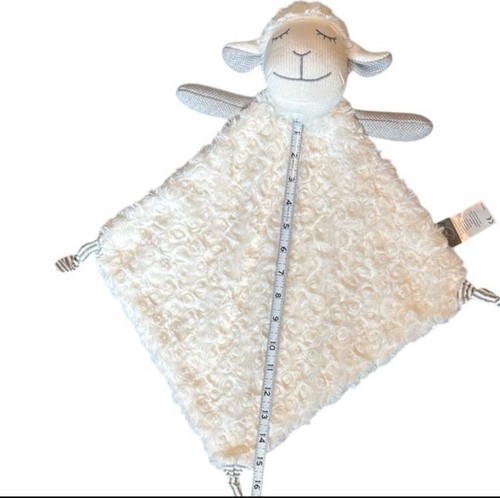 Yuppie Mommy Lovey 🐑 Conjunto de manta de seguridad de cordero amapola y pipa oveja felpa bebé - Imagen 4 de 7