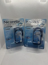 Nicorette Lozenge Ice Mint Flavor 2mg 2X20=40 Lozenges Exp 06/2027