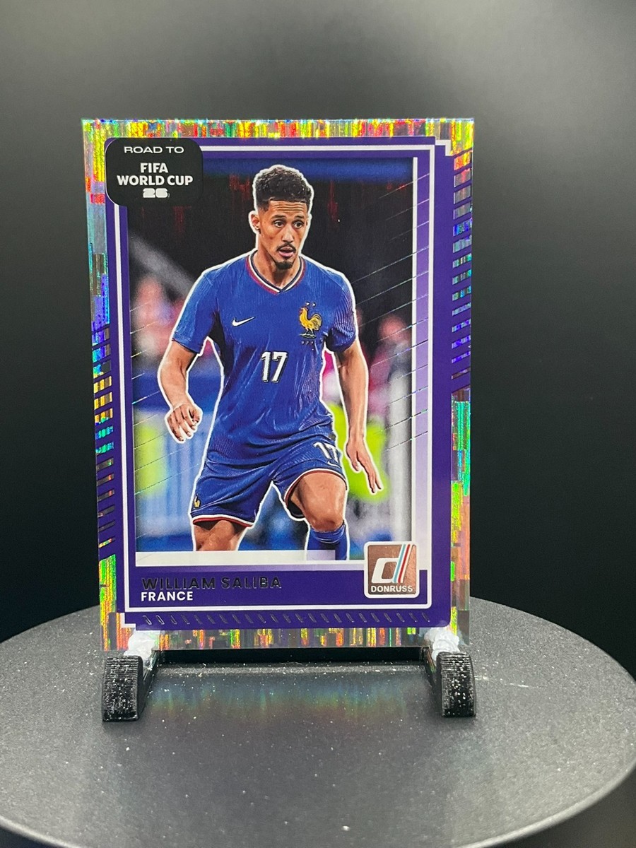 2025-26 Donruss FIFA World Cup SILVER #142 William Saliba - France