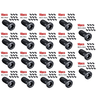 CNC kompatibler Satz von 10 Torx Schrauben für Werkzeug als Ersatz