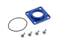 Set: CNC Dichtkappe M500/M700, Mit O-Ring Und Schrauben, Blau - FüR Simson S51,