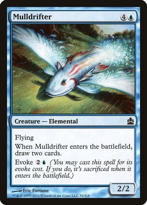 Mulldrifter NonFoil Commander 2011 52 NM MTG