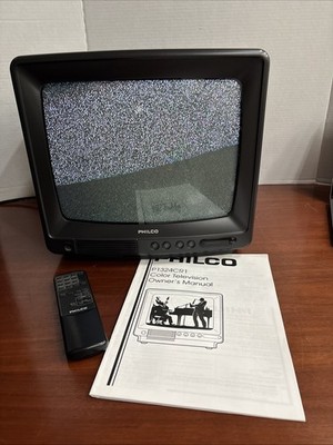 Philco P1324CR1 Vintage Retro Gaming TV ***Working | eBay