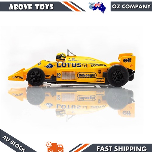 AFX Lotus 99T 1987 Ayrton Senna #12 Mega G+ Slot Car Toy Model - Picture 3 of 4