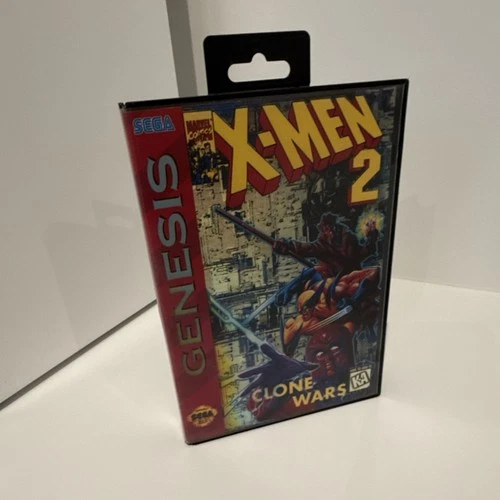 X-Men 2: Clone Wars (Sega Genesis) - CIB - Manual Included
