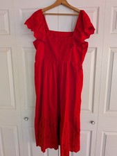 Women's St. Johns Bay Red Dress Size XL