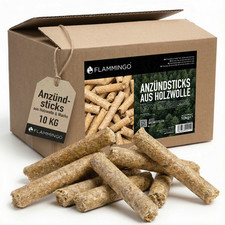 10kg Anzünder Kaminanzünder Holzwolle Grillanzünder Feueranzünder …
